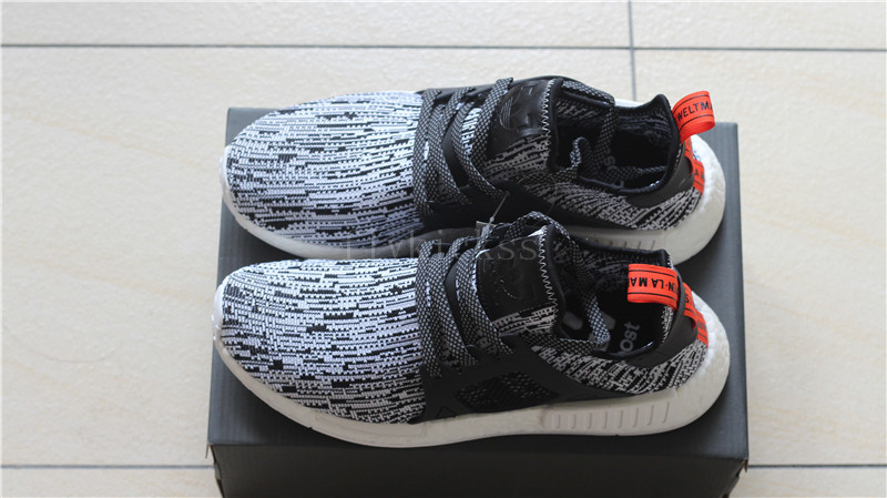 Real Boost Adidas NMD Runner Pk XR1 3M Grey Black Mottled